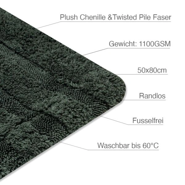 Liquid Elements - Silverback Fusion XL Trockentuch 1100GSM 50x80cm